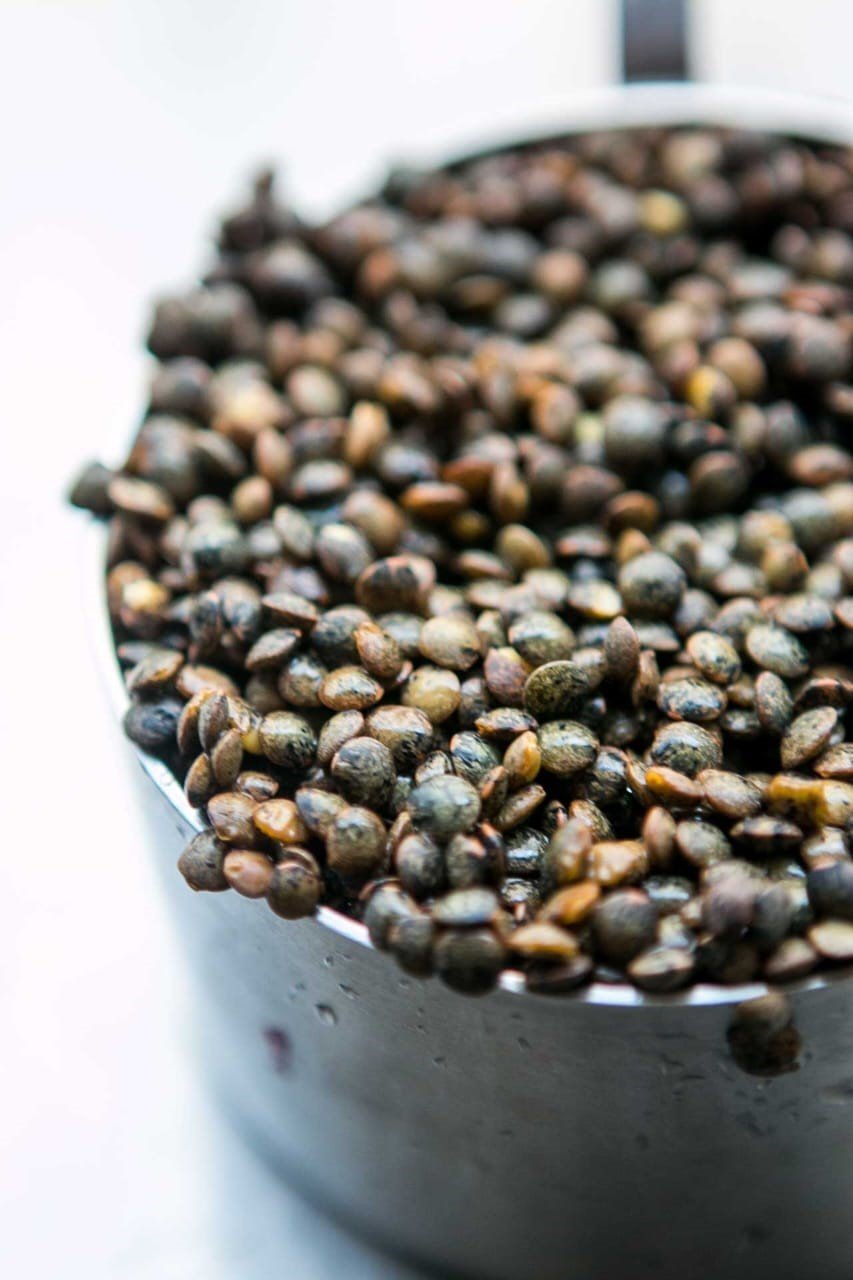French Green Lentils (Puy Lentils) view 2