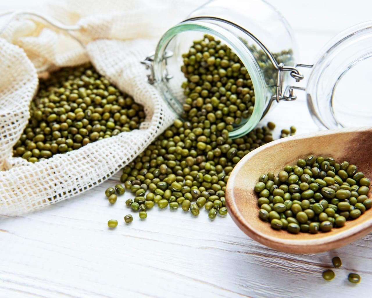 Green Lentils view 3